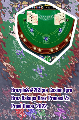 Baccarat z nizkim depozitom igre