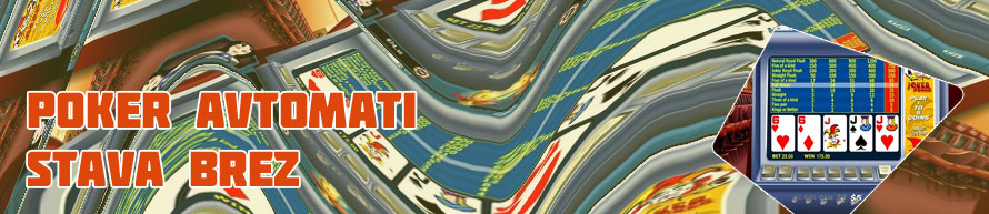 Poker avtomati za 5€ legalno